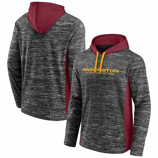 Men's Fanatics Branded Heathered Charcoal/Burgundy Washington Football Team Instant Replay Pullover Hoodie Men's Fanatics Branded Heathered Charcoal/Burgundy Washington Football Team Instant Replay Pullover Hoodie -Metaverse shop unnamed file 27255