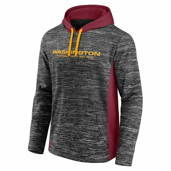 Men's Fanatics Branded Heathered Charcoal/Burgundy Washington Football Team Instant Replay Pullover Hoodie Men's Fanatics Branded Heathered Charcoal/Burgundy Washington Football Team Instant Replay Pullover Hoodie -Metaverse shop unnamed file 27257