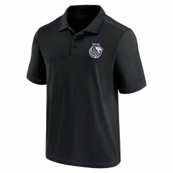Men's Fanatics Branded Black Sacramento Kings Primary Logo Polo -Metaverse shop unnamed file 27270