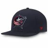 Men's Fanatics Branded Navy Columbus Blue Jackets Core Primary Logo Fitted Hat -Metaverse shop unnamed file 27285