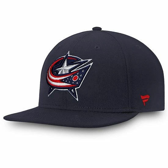 Men's Fanatics Branded Navy Columbus Blue Jackets Core Primary Logo Fitted Hat Men's Fanatics Branded Navy Columbus Blue Jackets Core Primary Logo Fitted Hat -Metaverse shop unnamed file 27285