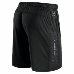 Men's Fanatics Branded Black Philadelphia Flyers Authentic Pro Travel And Training Shorts -Metaverse shop unnamed file 27297