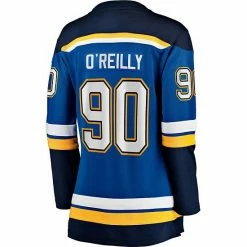Women's Fanatics Branded Ryan O'Reilly Blue St. Louis Blues Home Premier Breakaway Player Jersey -Metaverse shop unnamed file 27304