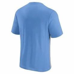 Men's Fanatics Branded Light Blue/Heathered Gray Houston Oilers Throwback Colorblock T-Shirt 5 Men's Fanatics Branded Light Blue/Heathered Gray Houston Oilers Throwback Colorblock T-Shirt -Metaverse shop unnamed file 27308