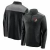 Men's Fanatics Branded Black/Gray Portland Trail Blazers Primary Logo Fleece Quarter-Zip Jacket 1 Men's Fanatics Branded Black/Gray Portland Trail Blazers Primary Logo Fleece Quarter-Zip Jacket -Metaverse shop unnamed file 27309