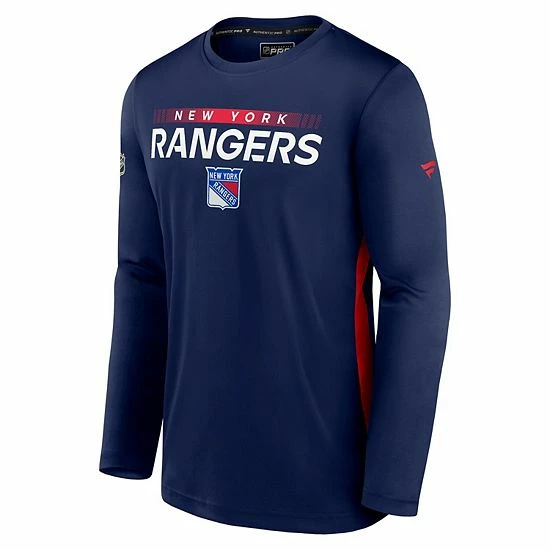 Men's Fanatics Branded Navy New York Rangers Authentic Pro Rink Performance Long Sleeve T-Shirt Men's Fanatics Branded Navy New York Rangers Authentic Pro Rink Performance Long Sleeve T-Shirt -Metaverse shop unnamed file 2733