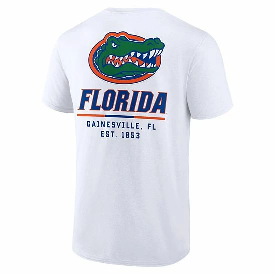 Men's Fanatics Branded White Florida Gators Game Day 2-Hit T-Shirt Men's Fanatics Branded White Florida Gators Game Day 2-Hit T-Shirt -Metaverse shop unnamed file 27361