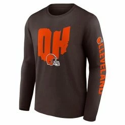 Men's Fanatics Branded Brown Cleveland Browns Hometown Collection Sweep Long Sleeve T-Shirt 4 Men's Fanatics Branded Brown Cleveland Browns Hometown Collection Sweep Long Sleeve T-Shirt -Metaverse shop unnamed file 27364