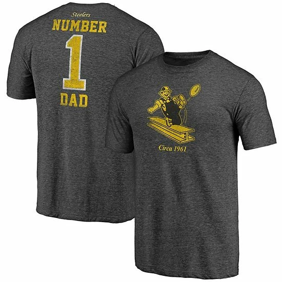 Men's Fanatics Branded Heathered Charcoal Pittsburgh Steelers Historic Logo Greatest Dad Tri-Blend T-Shirt Men's Fanatics Branded Heathered Charcoal Pittsburgh Steelers Historic Logo Greatest Dad Tri-Blend T-Shirt -Metaverse shop unnamed file 27371