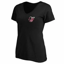 Women's Fanatics Branded Black Baltimore Orioles Mother's Day Logo V-Neck T-Shirt 4 Women's Fanatics Branded Black Baltimore Orioles Mother's Day Logo V-Neck T-Shirt -Metaverse shop unnamed file 27380
