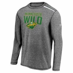 Men's Fanatics Branded Heathered Gray Minnesota Wild Special Edition Long Sleeve T-Shirt -Metaverse shop unnamed file 27395