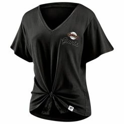 Women's Fanatics Branded Black San Francisco Giants Sport Resort Script Washed Tie Front V-Neck T-Shirt 4 Women's Fanatics Branded Black San Francisco Giants Sport Resort Script Washed Tie Front V-Neck T-Shirt -Metaverse shop unnamed file 27430