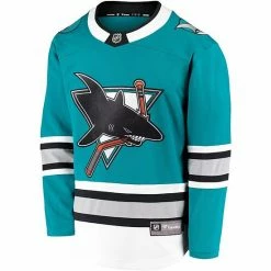 Men's Fanatics Branded Teal San Jose Sharks 30th Anniversary Premier Breakaway Team Jersey 4 Men's Fanatics Branded Teal San Jose Sharks 30th Anniversary Premier Breakaway Team Jersey -Metaverse shop unnamed file 27438