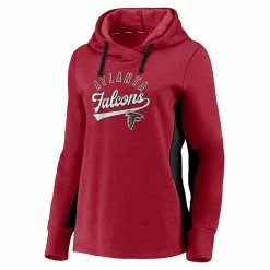Women's Fanatics Branded Red/Black Atlanta Falcons Game Ready Pullover Hoodie -Metaverse shop unnamed file 27503
