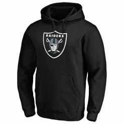 Men's Fanatics Branded Black Las Vegas Raiders Team Logo Pullover Hoodie -Metaverse shop unnamed file 27517