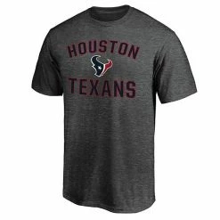 Men's Fanatics Branded Heathered Charcoal Houston Texans Logo Big & Tall Victory Arch T-Shirt -Metaverse shop unnamed file 27521
