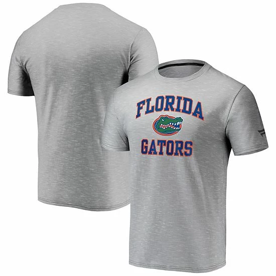 Men's Fanatics Branded Gray Florida Gators Heart And Soul Space-Dye T-Shirt 3 Men's Fanatics Branded Gray Florida Gators Heart And Soul Space-Dye T-Shirt