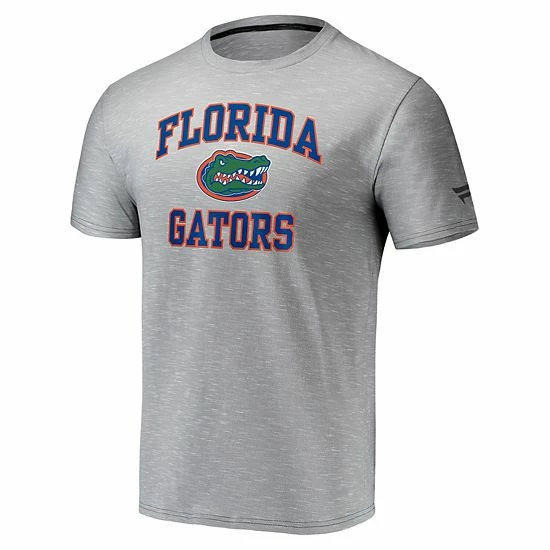 Men's Fanatics Branded Gray Florida Gators Heart And Soul Space-Dye T-Shirt 5 Men's Fanatics Branded Gray Florida Gators Heart And Soul Space-Dye T-Shirt - Image 3