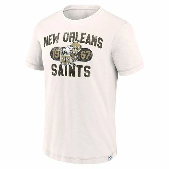 Men's Fanatics Branded White New Orleans Saints Team Act Fast T-Shirt 5 Men's Fanatics Branded White New Orleans Saints Team Act Fast T-Shirt - Image 3
