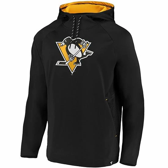 Men's Fanatics Branded Black Pittsburgh Penguins Iconic Defender Fleece Pullover Hoodie Men's Fanatics Branded Black Pittsburgh Penguins Iconic Defender Fleece Pullover Hoodie -Metaverse shop unnamed file 27583