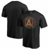 Men's Fanatics Branded Black Atlanta United FC Team Primary Logo T-Shirt