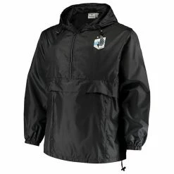 Fanatics Men's Black Minnesota United FC Big & Tall Anorak Half-Zip Pullover Jacket 4 Fanatics Men's Black Minnesota United FC Big & Tall Anorak Half-Zip Pullover Jacket -Metaverse shop unnamed file 27625