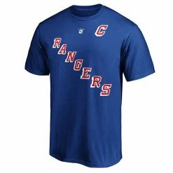 Men's Fanatics Branded Mark Messier Blue New York Rangers Authentic Stack Retired Player Name & Number T-Shirt -Metaverse shop unnamed file 27677
