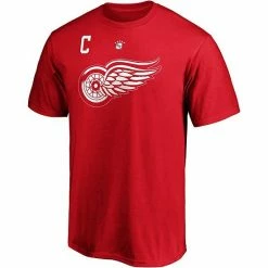 Men's Fanatics Branded Gordie Howe Red Detroit Red Wings Authentic Stack Retired Player Name & Number T-Shirt -Metaverse shop unnamed file 27684