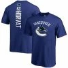 Youth Fanatics Branded Bo Horvat Blue Vancouver Canucks Backer Name & Number T-Shirt