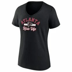 Women's Fanatics Branded Black Atlanta Falcons Slogan V-Neck T-Shirt 4 Women's Fanatics Branded Black Atlanta Falcons Slogan V-Neck T-Shirt -Metaverse shop unnamed file 27694
