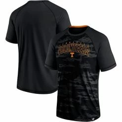 Men's Fanatics Branded Black Tennessee Volunteers Arch Outline Raglan T-Shirt -Metaverse shop unnamed file 27701