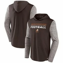 Men's Fanatics Branded Brown Cleveland Browns Logo Future Talent Pullover Hoodie -Metaverse shop unnamed file 27771