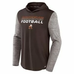 Men's Fanatics Branded Brown Cleveland Browns Logo Future Talent Pullover Hoodie -Metaverse shop unnamed file 27772