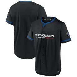 Men's Fanatics Branded Black/Blue San Jose Earthquakes Ultimate Player Baseball Jersey 3 Men's Fanatics Branded Black/Blue San Jose Earthquakes Ultimate Player Baseball Jersey -Metaverse shop unnamed file 27790