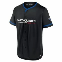 Men's Fanatics Branded Black/Blue San Jose Earthquakes Ultimate Player Baseball Jersey 4 Men's Fanatics Branded Black/Blue San Jose Earthquakes Ultimate Player Baseball Jersey -Metaverse shop unnamed file 27791
