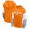 Women's Fanatics Branded Tennessee Orange Tennessee Volunteers Play It Safe Colorblock Pullover Hoodie -Metaverse shop unnamed file 27804
