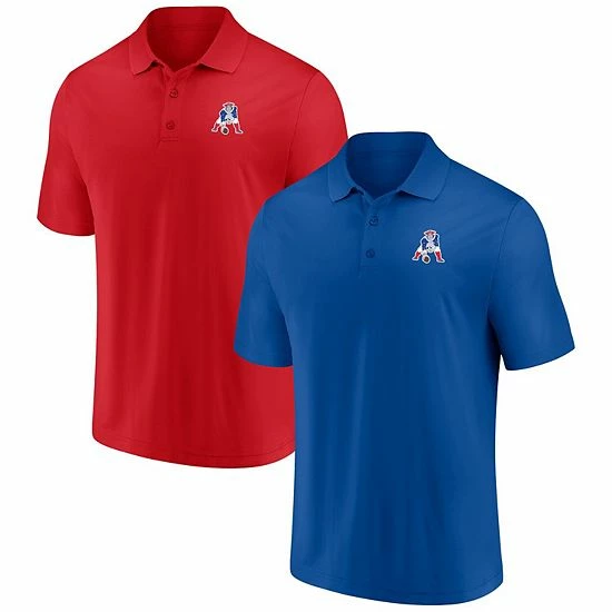 Men's Fanatics Branded Royal/Red New England Patriots Home & Away Throwback 2-Pack Polo Set Men's Fanatics Branded Royal/Red New England Patriots Home & Away Throwback 2-Pack Polo Set -Metaverse shop unnamed file 27809