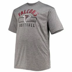 Men's Fanatics Branded Heathered Gray Atlanta Falcons Big & Tall Team T-Shirt -Metaverse shop unnamed file 27885