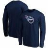 Men's Fanatics Branded Navy Tennessee Titans Big & Tall Primary Team Logo Long Sleeve T-Shirt -Metaverse shop unnamed file 27891