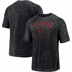 Men's Fanatics Branded Black Atlanta Falcons Shade Battle Ready Raglan Space-Dye T-Shirt -Metaverse shop unnamed file 27899