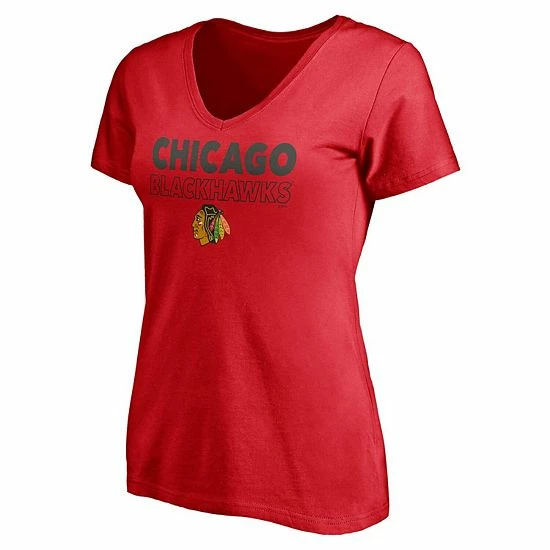 Women's Fanatics Branded Red/Heathered Gray Chicago Blackhawks Short Sleeve & Long Sleeve V-Neck T-Shirt Combo Pack Women's Fanatics Branded Red/Heathered Gray Chicago Blackhawks Short Sleeve & Long Sleeve V-Neck T-Shirt Combo Pack -Metaverse shop unnamed file 2791