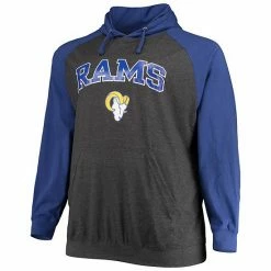 Men's Fanatics Branded Royal/Heathered Charcoal Los Angeles Rams Big & Tall Lightweight Raglan Pullover Hoodie 4 Men's Fanatics Branded Royal/Heathered Charcoal Los Angeles Rams Big & Tall Lightweight Raglan Pullover Hoodie -Metaverse shop unnamed file 2796