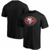 Men's Fanatics Branded Black San Francisco 49ers Big & Tall Team Logo Lockup T-Shirt -Metaverse shop unnamed file 27973