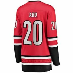 Women's Fanatics Branded Sebastian Aho Red Carolina Hurricanes 2020/21 Home Premier Breakaway Player Jersey -Metaverse shop unnamed file 28077