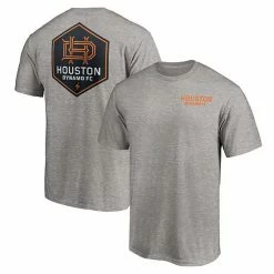 Men's Fanatics Branded Heather Gray Houston Dynamo T-Shirt -Metaverse shop unnamed file 28079