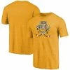 Men's Fanatics Branded Heathered Gold Nashville Predators Line Shift Tri-Blend T-Shirt -Metaverse shop unnamed file 28097