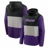 Men's Fanatics Branded Black/Purple Minnesota Vikings Linear Logo Pullover Hoodie -Metaverse shop unnamed file 28101