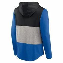 Men's Fanatics Branded Black/Blue San Jose Earthquakes Prep Squad Line Logo Pullover Hoodie -Metaverse shop unnamed file 28116