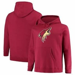 Men's Fanatics Branded Garnet Arizona Coyotes Primary Logo Pullover Hoodie 3 Men's Fanatics Branded Garnet Arizona Coyotes Primary Logo Pullover Hoodie -Metaverse shop unnamed file 28118