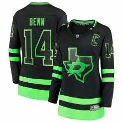 Women's Fanatics Branded Jamie Benn Black Dallas Stars 2020/21 Alternate Premier Breakaway Player Jersey -Metaverse shop unnamed file 28188